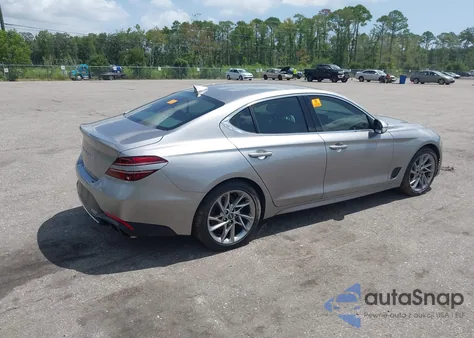 2022 Genesis G70 2.0T Rwd из США, поврежденный, VIN KMTG34TA0NU090317